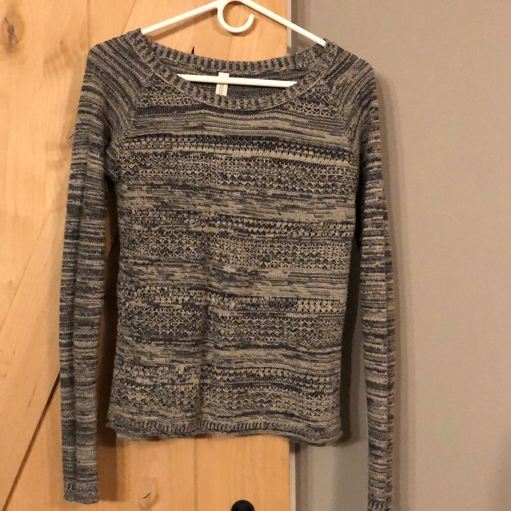 Knitted Gray Sweater
